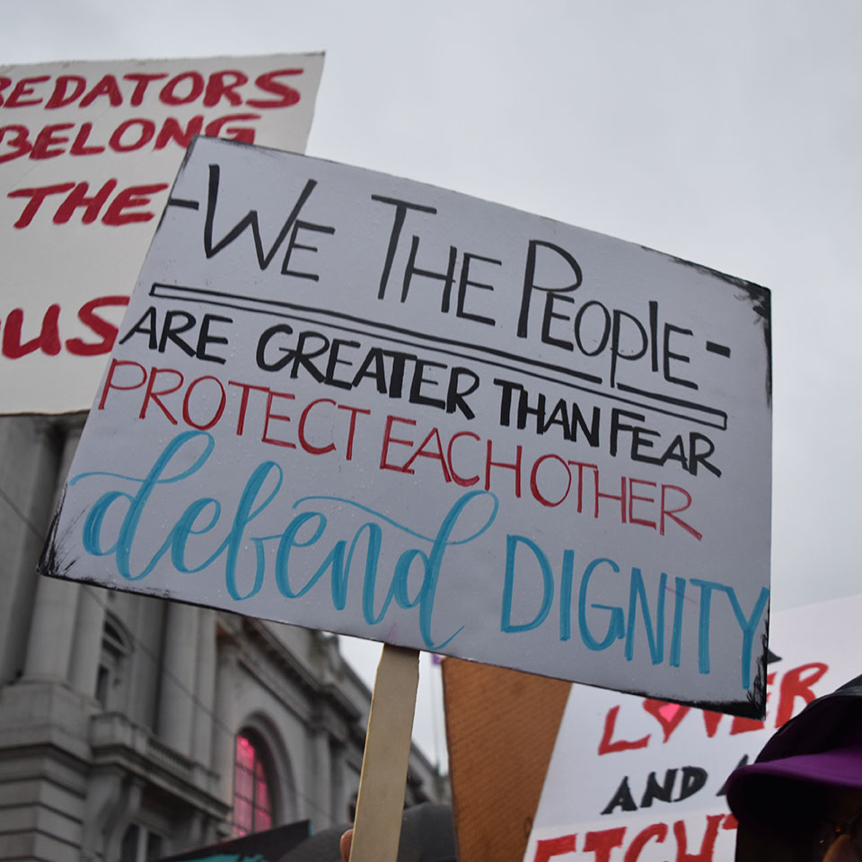 Students take to the Streets on Inauguration Day