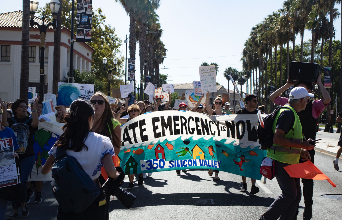Nueva Students Walk Out for Climate Justice