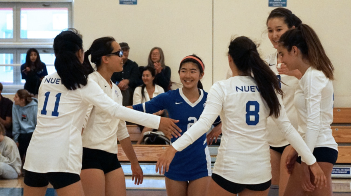 Varsity girls volleyball starts off undefeated