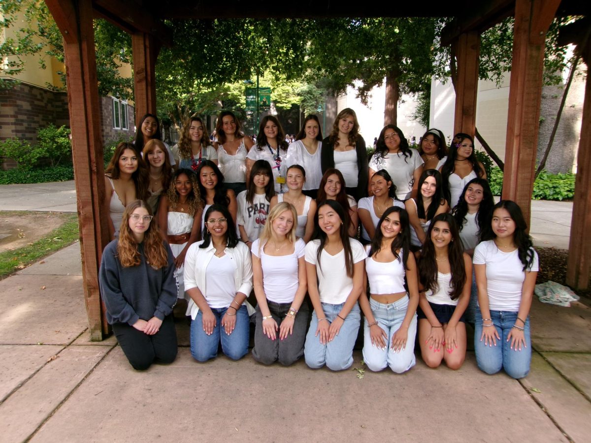City Girls: Delegates were sorted into cities like Bass, which had 26 girls from all over California. 