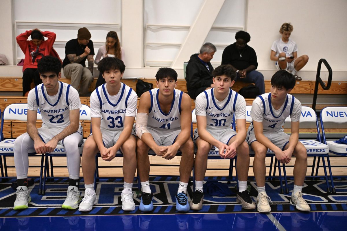 All in This Together // The varsity team played against Jewish Community on Dec. 12.