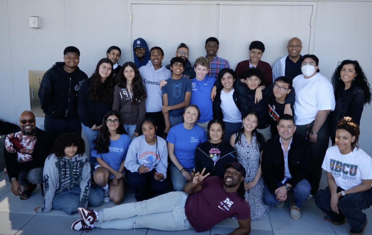 All the HackBAC participants and Genius Group mentors pose for a photo on the conference's last day.