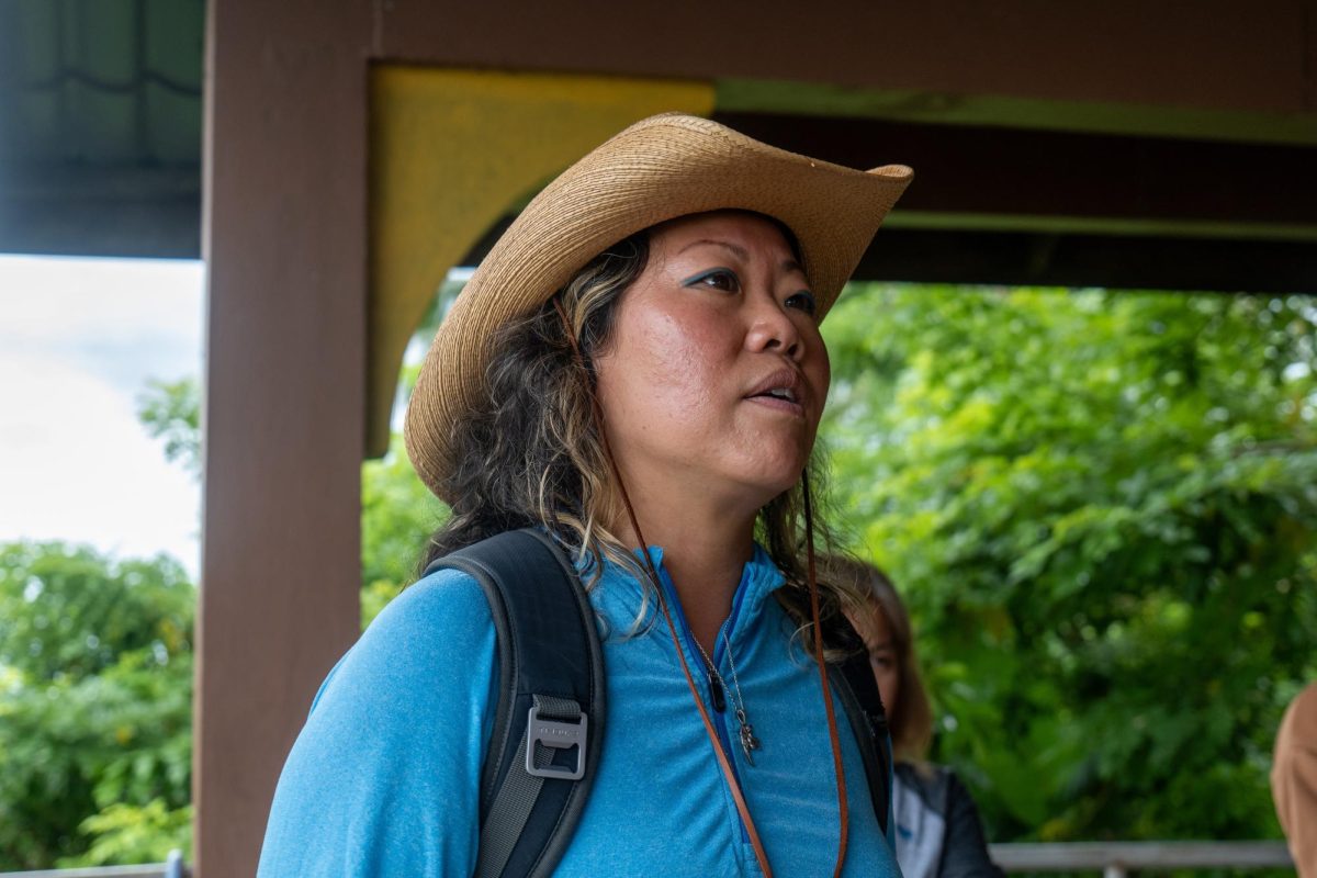 Homecoming: Pearl Bauer traveled to the Philippines for the first time in 29 years, co-chaperoning a community service learning trip with Sarah Koning and Jackee Bruno.